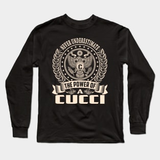 CUCCI Long Sleeve T-Shirt